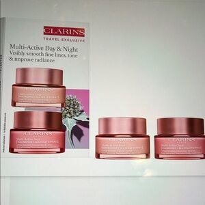 Clarins Multi-Active Day & Night Cream Duo